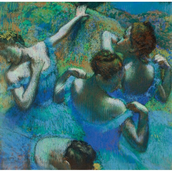 Niebieskie tancerki, Edgar Degas, 1897 (1000el.) - Sklep Art Puzzle